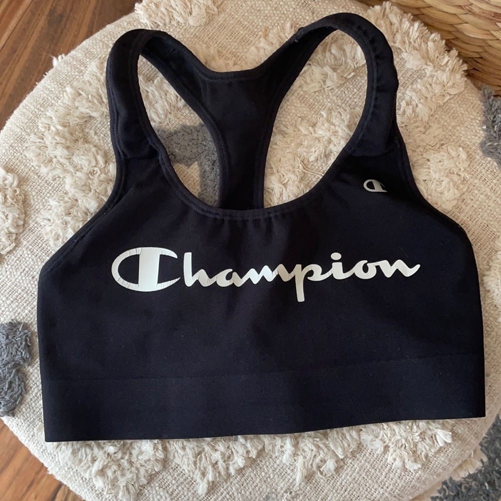 Champion sports bra black